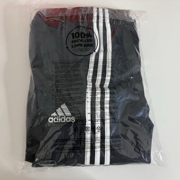 adidas Essentials Tracksuit 2 Piece Set Fleece 3-Stripes Black Men's Size Medium - Picture 6 of 7